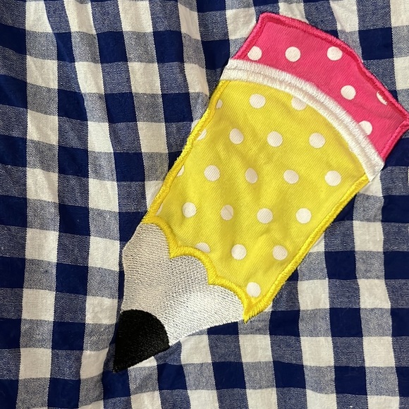 Honeydew - Girls Pencil Appliqué Dress - Size 2x (7) - Picture 2 of 6